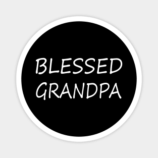 Blessed Grandpa Magnet